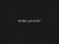 romanweltzien.de Webseite Vorschau