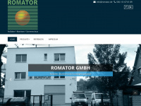 romator.de Webseite Vorschau