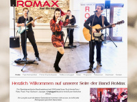 romax.at Webseite Vorschau