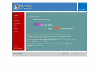 romero-edv.de Webseite Vorschau