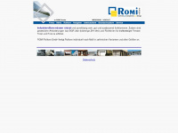 romi-rolltore.de Webseite Vorschau