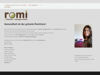 romi.at Webseite Vorschau