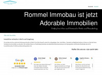 rommel-immobau.de Webseite Vorschau