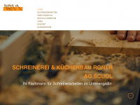 roner.ch Webseite Vorschau
