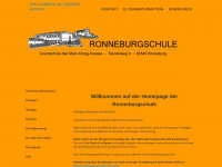 ronneburgschule.de Webseite Vorschau