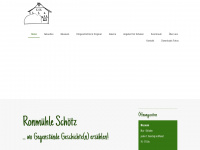 ronmuehle.ch Webseite Vorschau