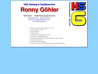 ronny-goehler.de Webseite Vorschau