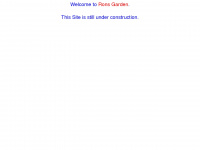 rons-garden.de Webseite Vorschau