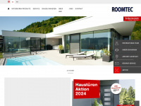 roomtec.ch Webseite Vorschau