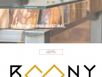 roony.ch Webseite Vorschau