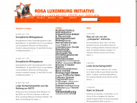 rosa-luxemburg-initiative.de Webseite Vorschau