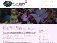 rosa-rostig.de Webseite Vorschau