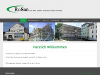 rosan.ch Webseite Vorschau