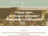 rosarot-dresden.de Webseite Vorschau