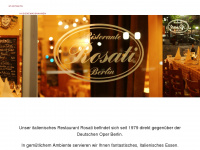 rosati-berlin.de Webseite Vorschau