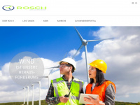 rosch-industrieservice.de Webseite Vorschau