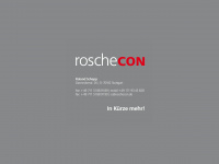 roschecon.de Webseite Vorschau