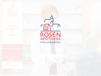 rosen-apotheke-freudenberg.de Webseite Vorschau