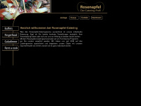 rosenapfel.at Webseite Vorschau