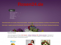 rosen24.de Webseite Vorschau
