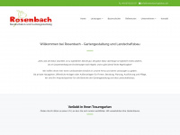 rosenbach-galabau.de Webseite Vorschau
