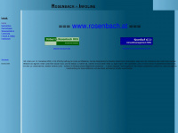 rosenbach.at Webseite Vorschau