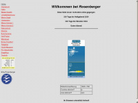 rosenberger-info.de Webseite Vorschau