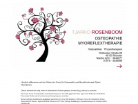 rosenboom-osteopathie.de Webseite Vorschau