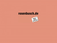 rosenbusch.de Webseite Vorschau