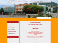 roseneck.ch Webseite Vorschau