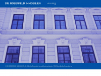 rosenfeld-immobilien.at Webseite Vorschau