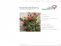 rosenfreunde-marburg.de Webseite Vorschau
