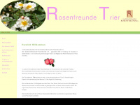 rosenfreunde-trier.de Webseite Vorschau