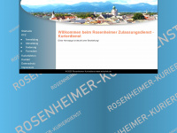 rosenheimer-kurierdienst.de Webseite Vorschau