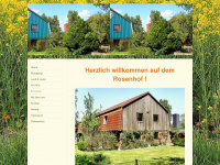 rosenhof-sh.de Webseite Vorschau
