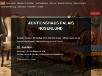 rosenlund.de Webseite Vorschau