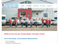 rosenstatter.at Webseite Vorschau