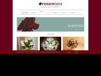 rosentanz.de Webseite Vorschau