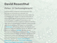 rosenthal.ch Webseite Vorschau