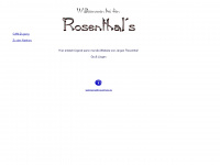 rosenthals.de Webseite Vorschau