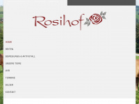 rosihof.at Webseite Vorschau