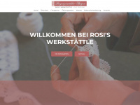 rosis-werkstaettle.at Webseite Vorschau
