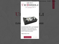 rosoli.ch Webseite Vorschau
