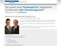 rossberg-rechtsanwaelte.de Webseite Vorschau