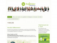 rossfelder-musikanten.de Webseite Vorschau