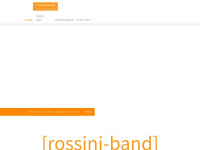 rossini-band.de Webseite Vorschau