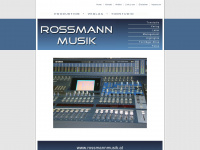 rossmannmusik.at Webseite Vorschau