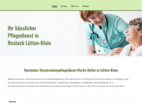rostocker-hauskrankenpflegedienst.de Webseite Vorschau