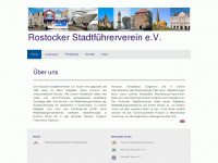 rostocker-stadtfuehrer.de Webseite Vorschau