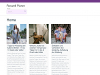 roswell-planet.de Webseite Vorschau